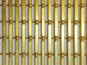 XY-6010 PC Mesh Light Golden Metal Fabrics