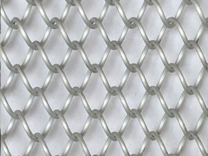 XY-AG1675 Coil Fabricoil Metal Mesh Shower Curtain