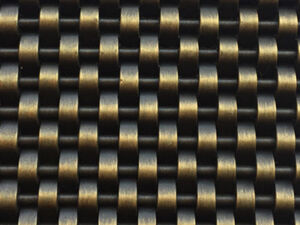 XY-1405G Woven Metal Antique Brass Finished